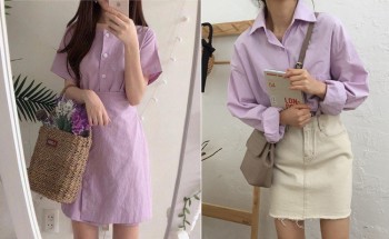 Không bàn cãi nữa, tím lilac chính là 'color trend' khiến hội hotgirl xứ Hàn điên đảo gần đây