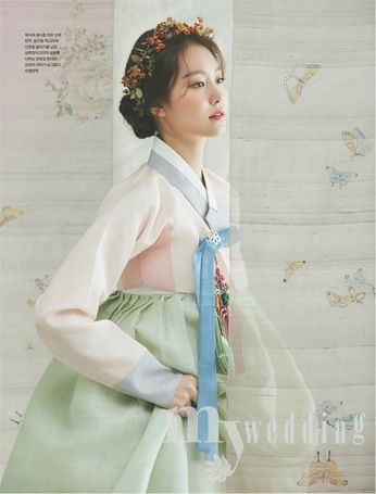 nhung chiec hanbok cuoi dep long lay cua co dau xu han - hinh anh 30