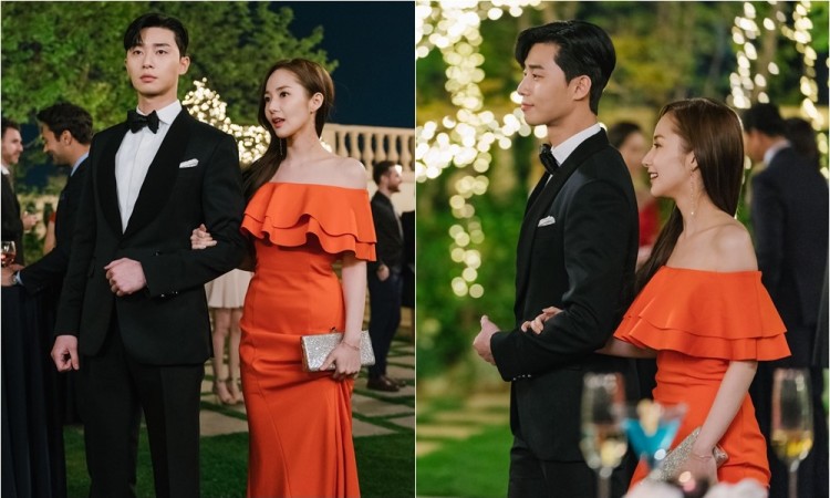 “Why secretary Kim”: Park Min Young và Park Seo Joon khiến fan bấn loạn vì hình ảnh hậu trường - image 1