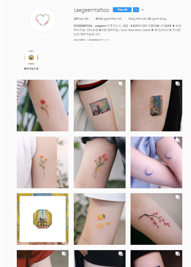 Nhấn follow ngay nếu bạn đang tìm ý tưởng cho những mini tattoo  - image 4