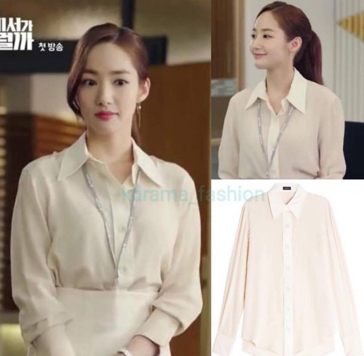 Bốc hàng vạch giá Thời trang công sở giản dị toàn hàng hiệu của Thư kí Kim PARK MIN YOUNG - image 2