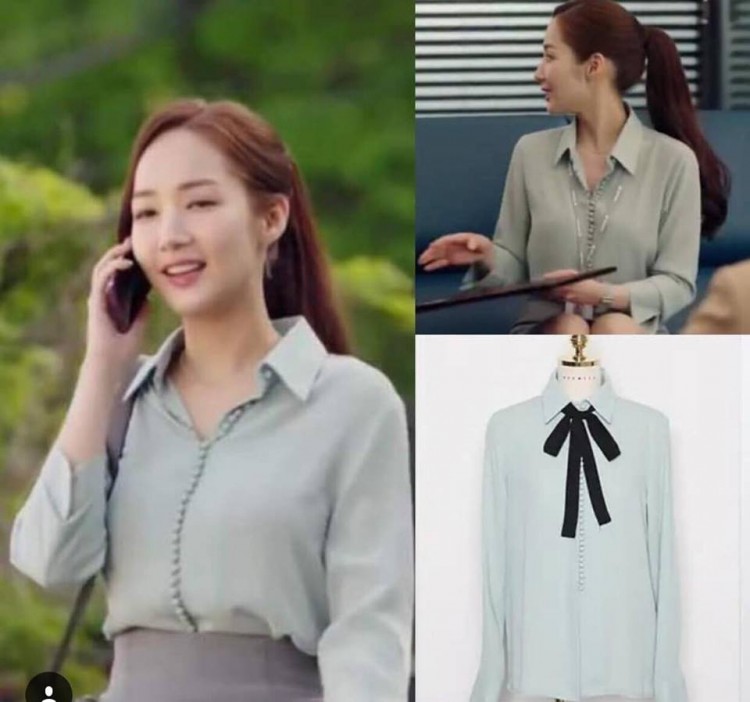 Bốc hàng vạch giá Thời trang công sở giản dị toàn hàng hiệu của Thư kí Kim PARK MIN YOUNG - image 1