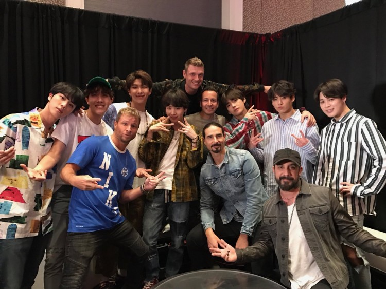 Backstreet Boys tiếp tục bày tỏ “tình yêu” của mình với BTS - image 2