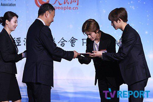 SMs Lee Soo Man  NCT 127 awarded at the 2018 Korea China Management Awards - image 6