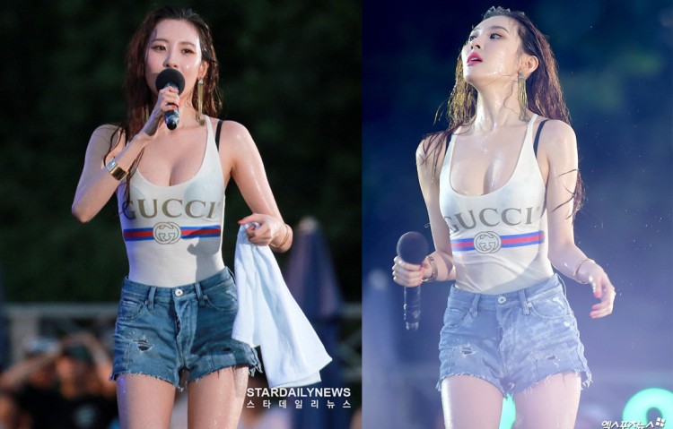 Những khoảnh khắc ướt át quyến rũ khó tả của mỹ nhân Kpop tưởng Sunmi đã sexy nhưng Hyuna mới là  - image 7