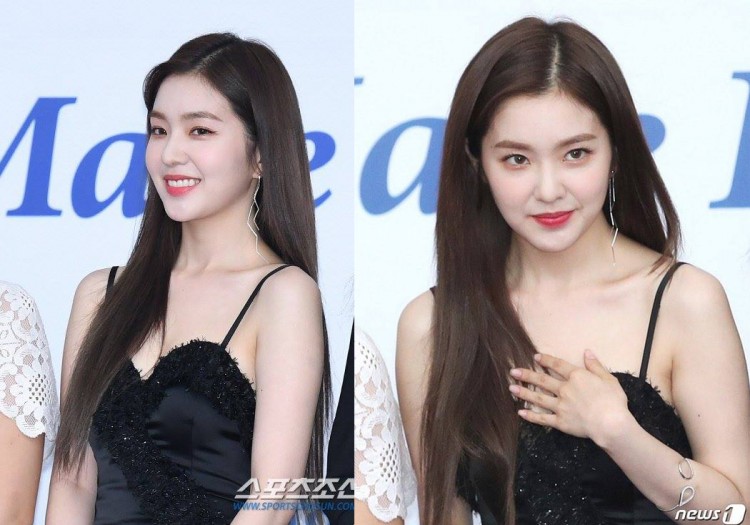 Irene Red Velvet khoe vẻ sexy mặc áo hai dây cúp ngực làm đứ đừ cánh phóng viên và người hâm mộ - image 2