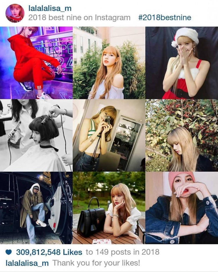 Lisa tiếp tục tạo nên kỉ lục không tưởng vượt mặt Taylor Swift trong cuộc chiến thả tim Insta - image 2