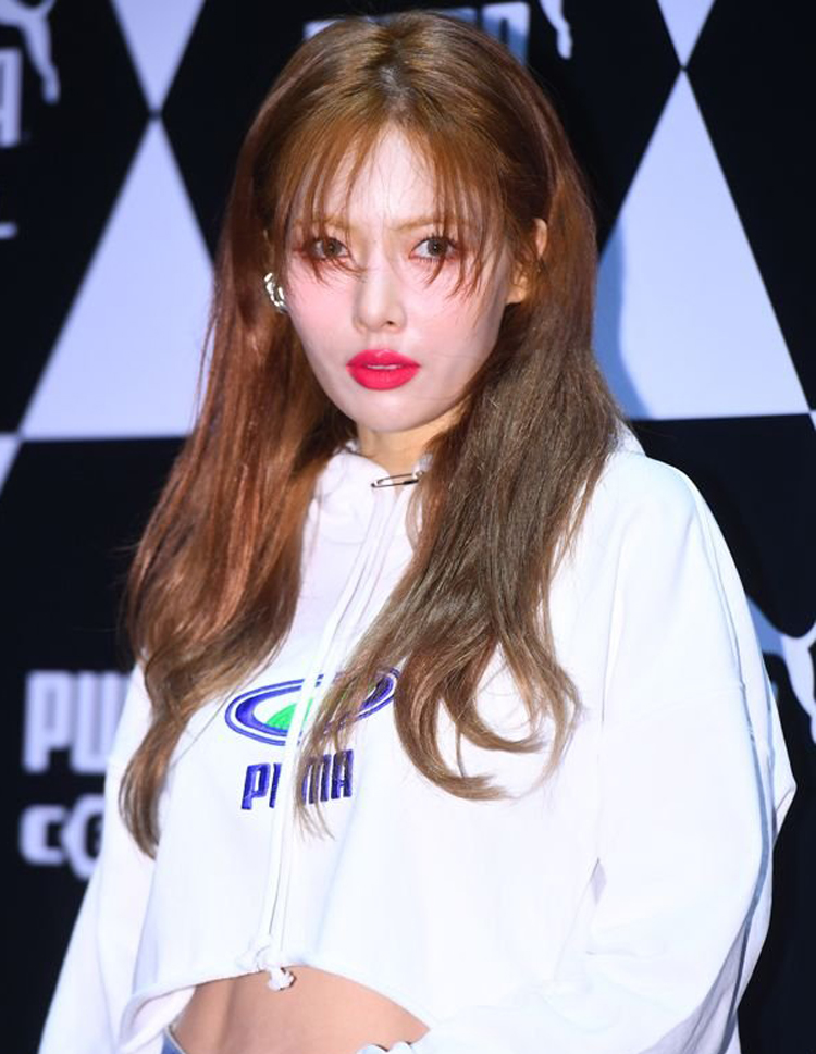 Knet sốc vì sporty look của HyunA khi dự sự kiện tiếp tục lỗi make up khiến mọi người sợ hãi - image 2