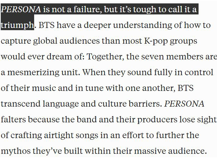 Trang phê bình âm nhạc nổi tiếng nhất Thế Giới chấm điểm BTS và BlackPink - đều ở mức trung bình - image 3