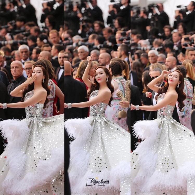 Jessica Jung bị Knet sỉ nhục Chẳng làm quái gì liên quan nhưng cứ diễn như sao Hollywood tại Cannes - image 3