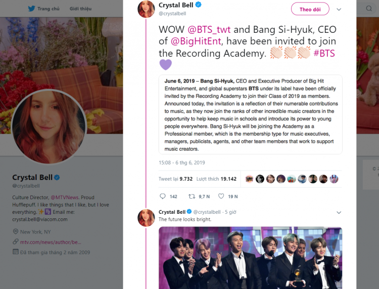 Bang Si Hyuk và BTS cùng tham show Grammy - người HQ đầu tiên được vote cho Grammy Awards - image 3