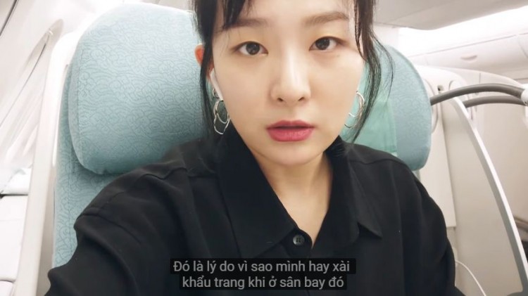 Không chỉ do makeup hay mệt mỏi Seulgi tiết lộ lý do bất ngờ khác khi idol đeo khẩu trang ở sân bay - image 1