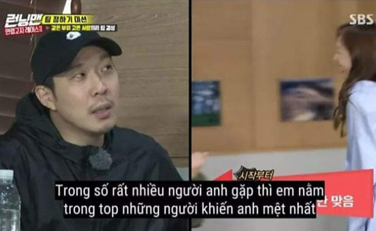 Dù cố giấu nhưng Haha vẫn bị phát hiện là người ghét ra mặt Jeon Somin trong Running Man - image 7