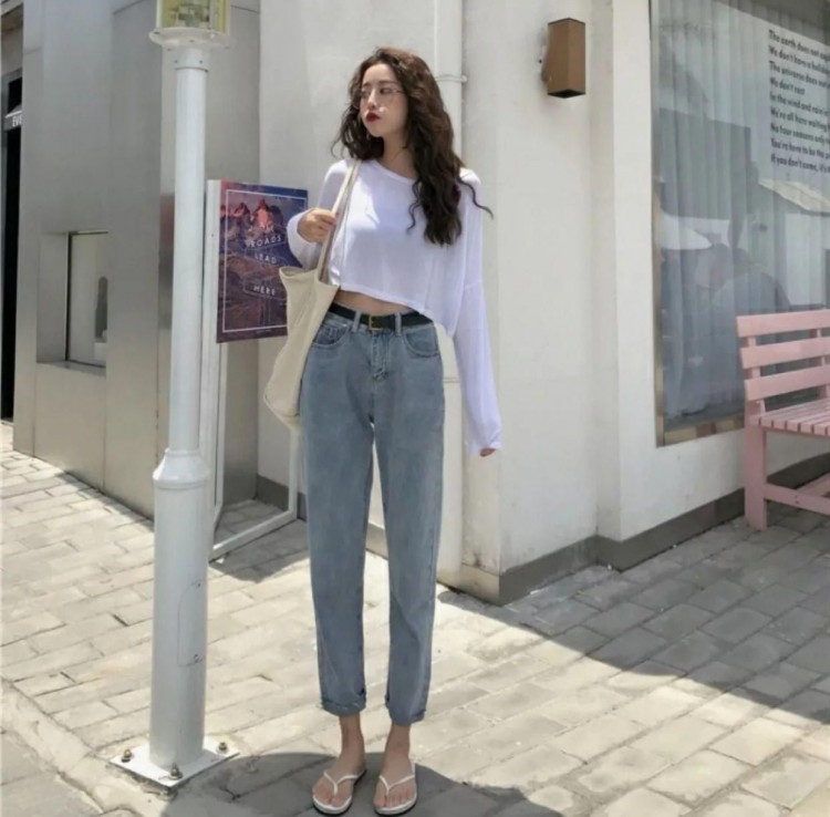 Thất tịch người ta ăn đậu đỏ bạn chỉ cần 4 cách mix boyfriend jean dưới đây là có kẻ dính thính rồi - image 2