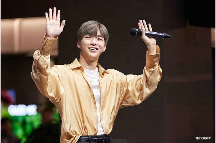Kang Daniel tôi là đã có Jihyo là người đầu ấp tay gối thể hiện vẻ mặt không thể hạnh phúc hơn - image 3