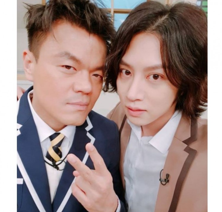 Lý do JYP Ent là công ty quản lý trong lòng Kim Heechul - image 1