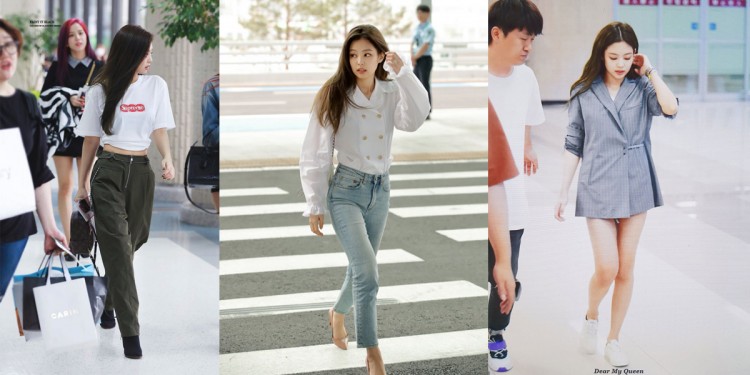 Khi các em quá lồng lộn Jisoo diện đồ đơn giản ra sân bay cũng bị tuýt còi là an toàn đến nhạt nhẽo - image 2