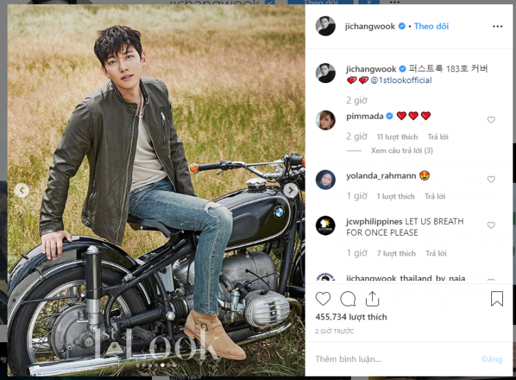 Ji Changwook đầy phong trần trong bộ ảnh mới khoe với fan gần anh đây cũng biết lái xe moto chứ bộ! - image 4