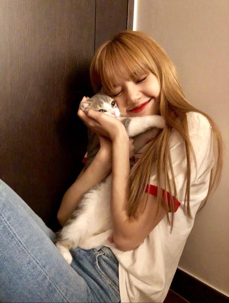 8 bức ảnh của BLACKPINK Lisa với thú cưng khiến bạn muốn có ngay một em cho mình - image 1