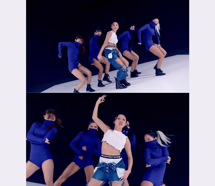 Hwasa MAMAMOO gây hoang mang với style không đóng cúc quần để lộ nội y trong lần comeback - image 1