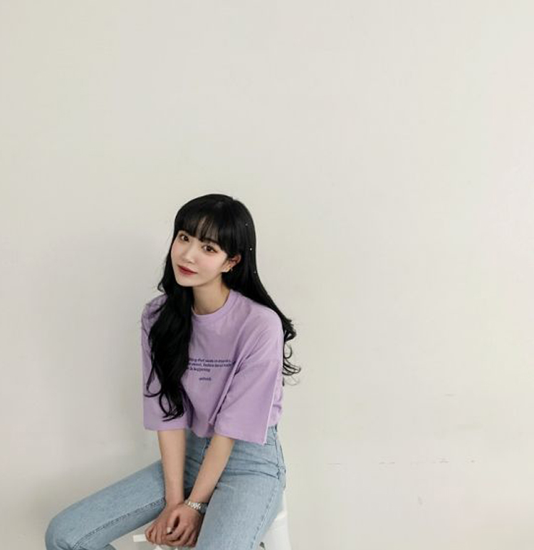 Không bàn cãi nữa tím lilac chính là color trend khiến hội ulzzang xứ Hàn điên đảo gần đây - image 1