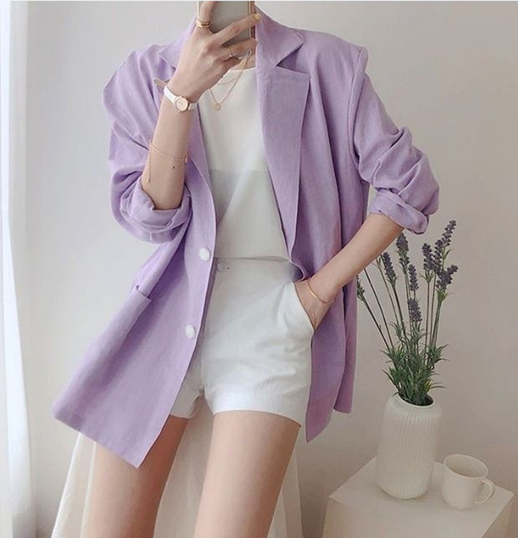 Không bàn cãi nữa tím lilac chính là color trend khiến hội ulzzang xứ Hàn điên đảo gần đây - image 3